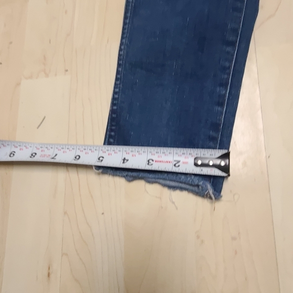 Madewell 9" high rise skinny, raw hem, Women's Blue Skinny Jeans 27 - Picture 8 of 9